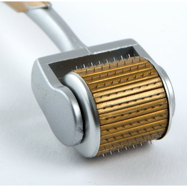 Microneedling Roller, gold